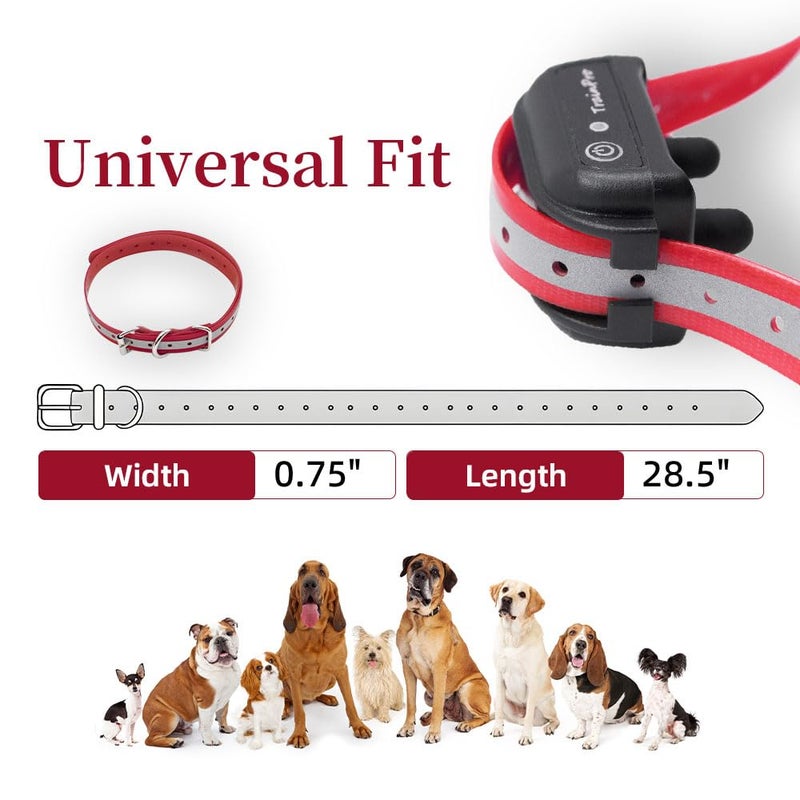 JimysCo EveryPet Universal 27 Â½â€ X Â¾â€ Replacement Band Strap for Dog Training Collar - Adjustable Waterproof TPU for Remote E-Collar, Static/Vibration Shock Trainer, Fits Most Bark Control & Obedience Devices - Image 3